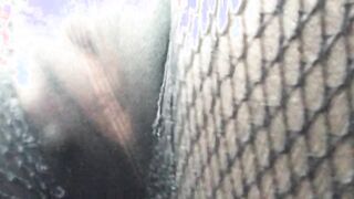 Uber driver having a quick orgasm between rides