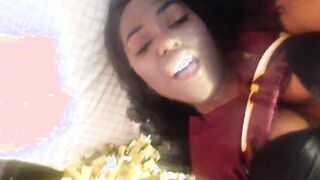Pussy Play after Cheer Practice
