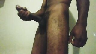 Long Black Dick. Busted A Fat Nut.