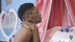 BBC Rome Major fucks hot nerdy babe Slymm Goody