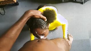 Testing out the HD with our first throatfuck facial